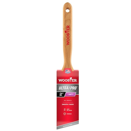 Wooster 2" Angle Sash Soft, Nylon Bristle, Paint Brush 4170